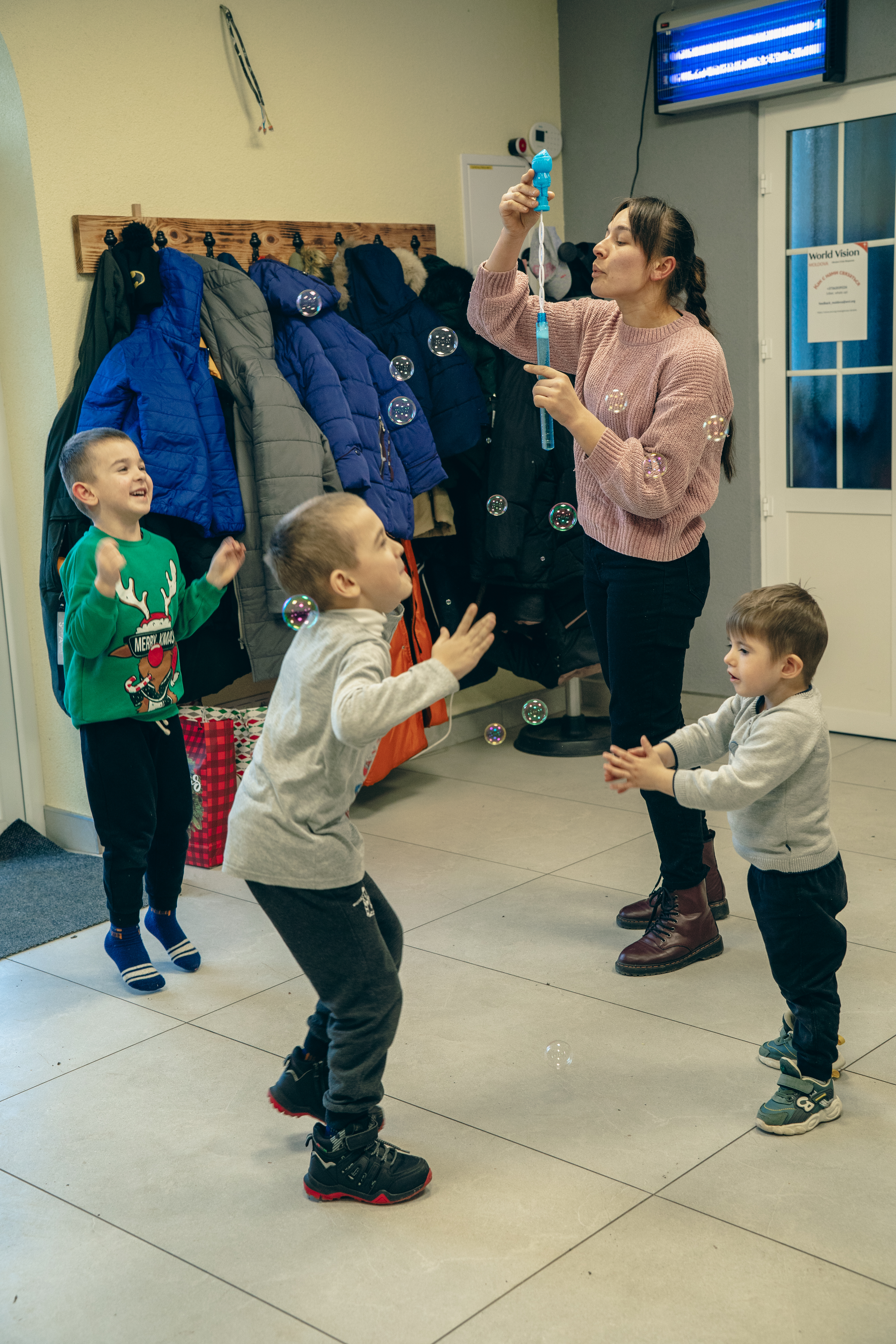 Moldova location and children